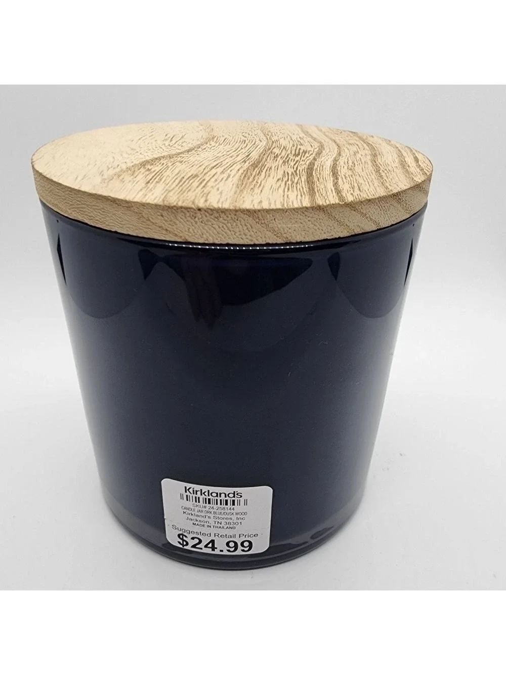 NEW Kirkland's 24oz 3 wick DUSK Scented Candle essential oils coconut blend wax